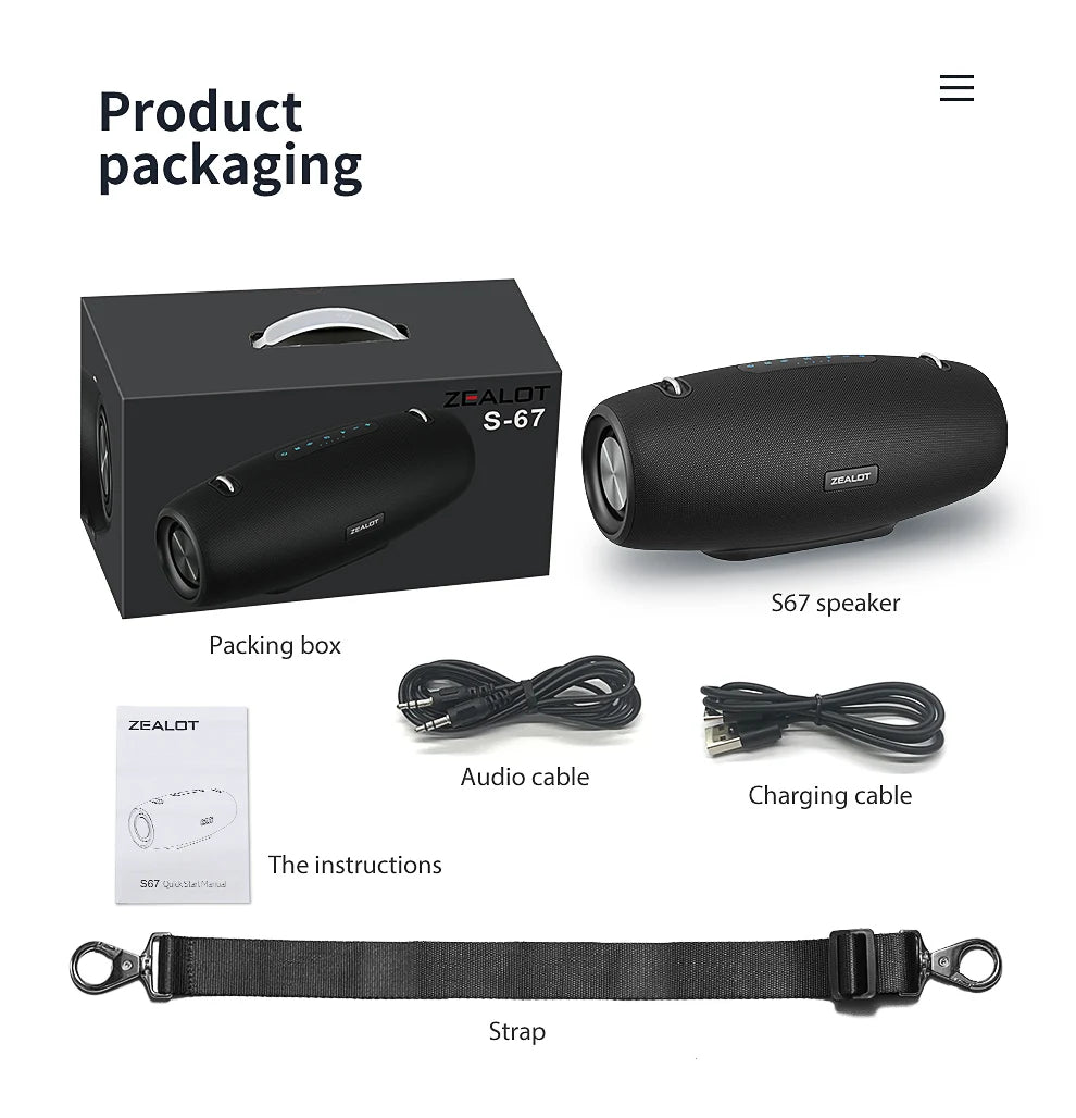 Waterproof Bluetooth Speaker