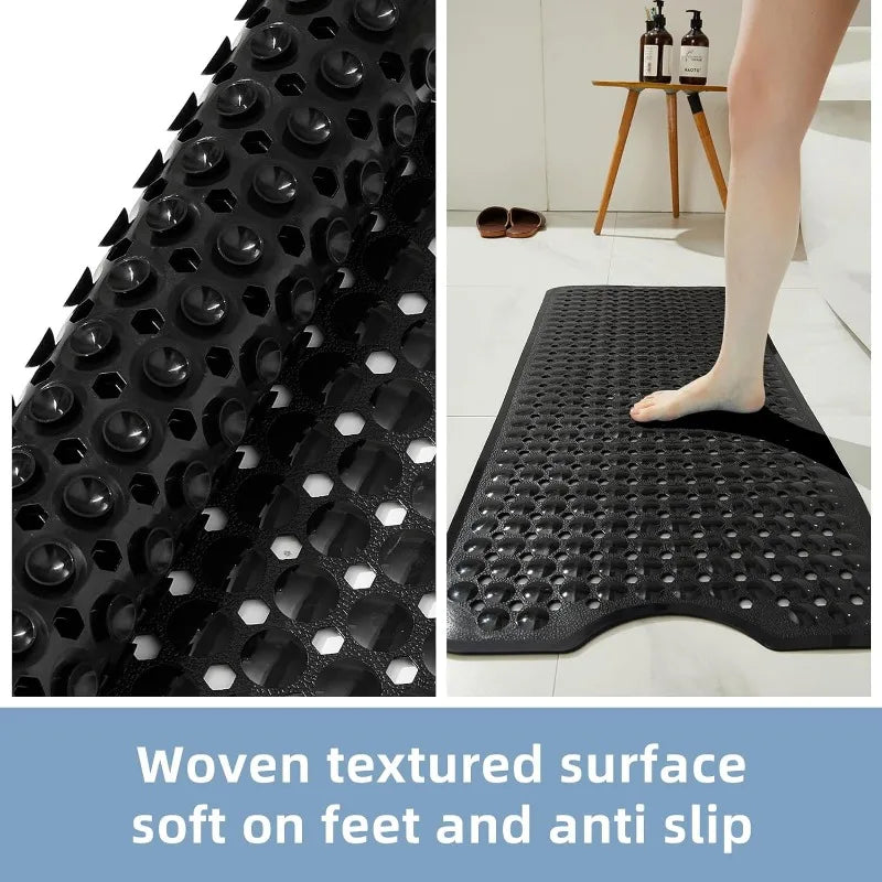 Extra Long Non Slip Bath Mat