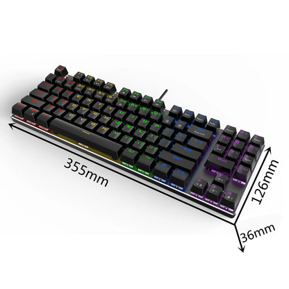 89key Gaming Mechanical Keyboard Wired