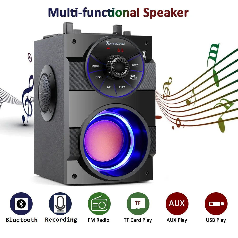 Heavy Bass Bluetooth Speaker