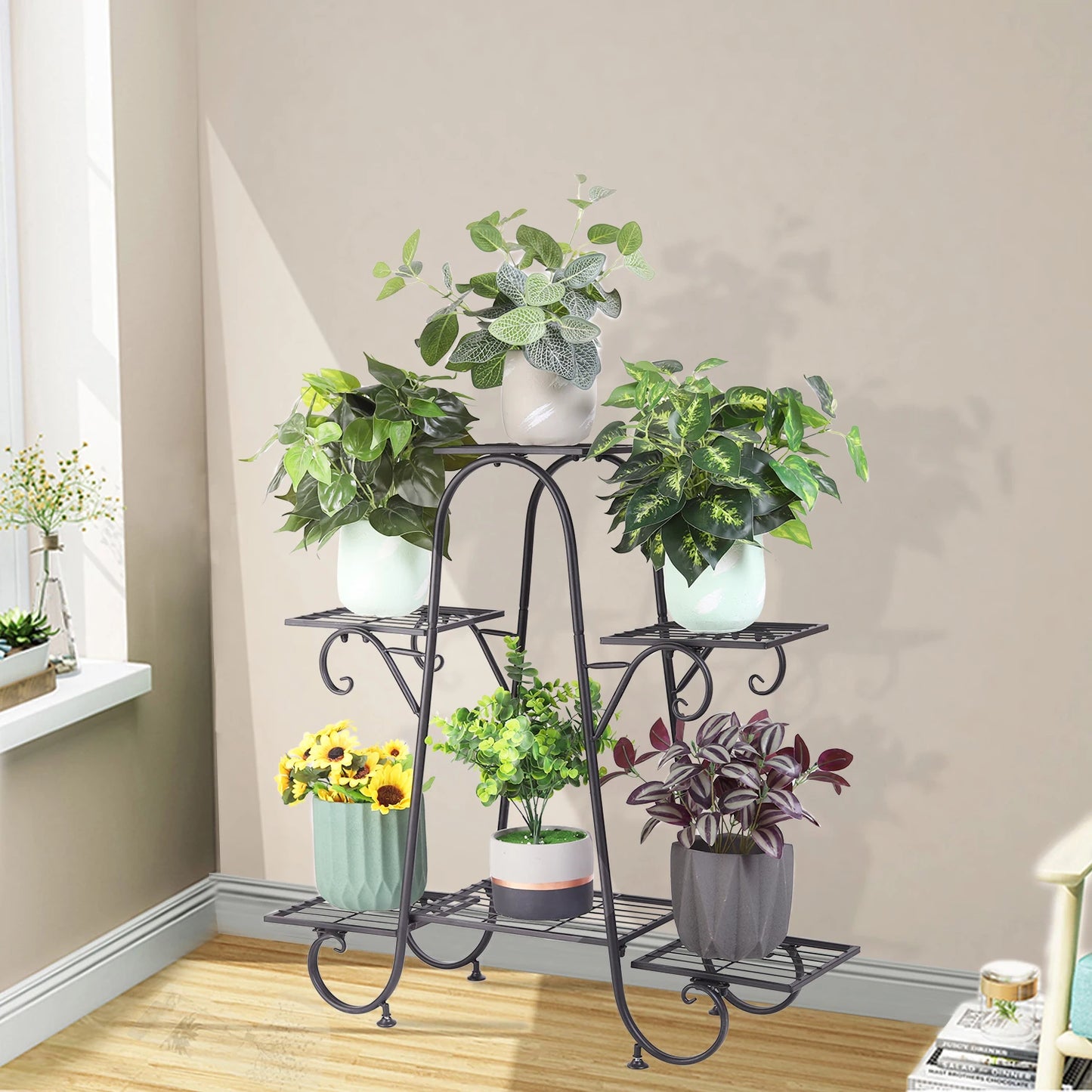 6 Tier Plant Stand Indoor Outdoors