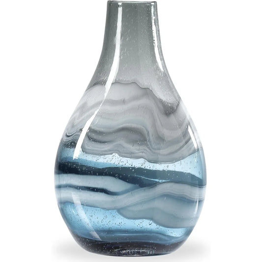 Mouth Blown Glass Vase