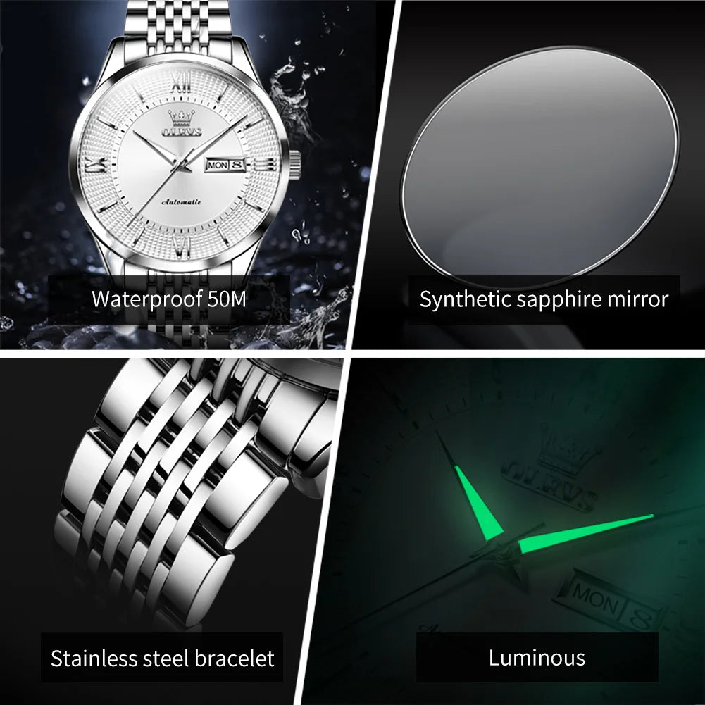 OLEVS Japan Movement Luxury Men's Wristwatch