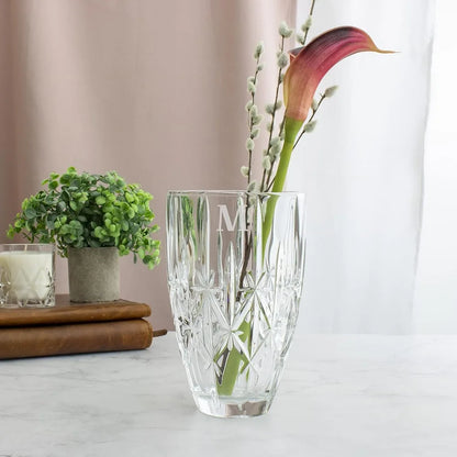 Custom Engraved Crystal Vase