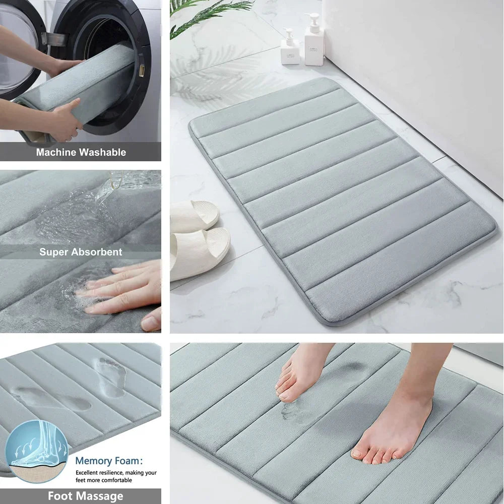 Large Memory Foam Bath Mat