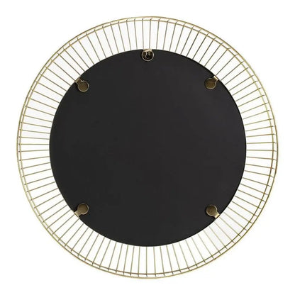 Round Gold Frame Mirror Wall Art