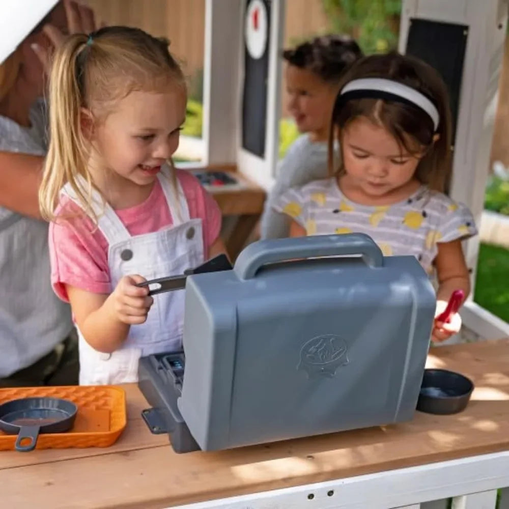 Outdoor Wooden Playhouse