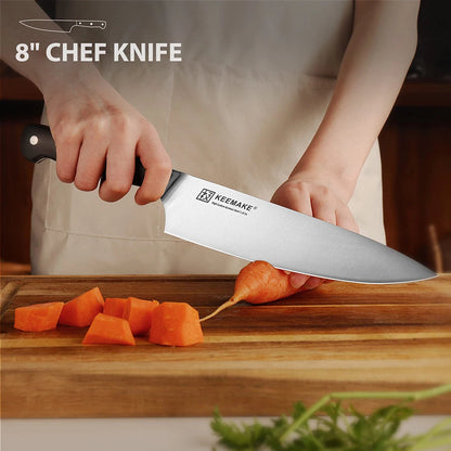 6PCS Knife Set German Stainless Steel