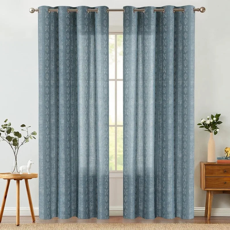 100% Boho Blackout Curtains