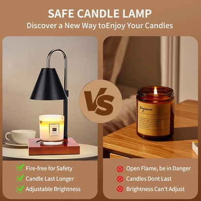 Candle Warmer Lamp With 4 Extra Bulbs