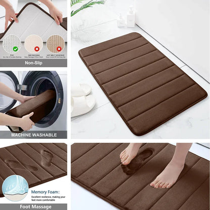 Large Memory Foam Bath Mat