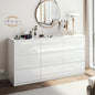 10 Drawer White Dresser for Bedroom