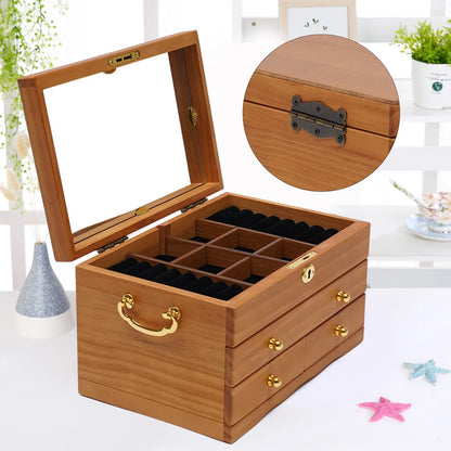 3 Level Jewelry Box