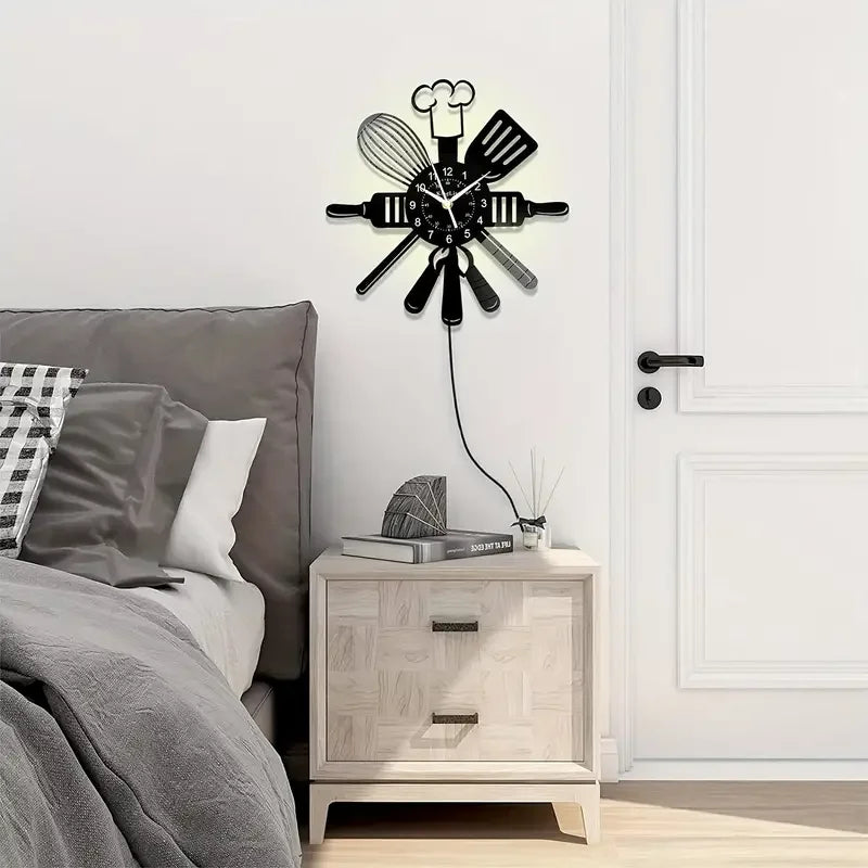 Kitchen Clock Art