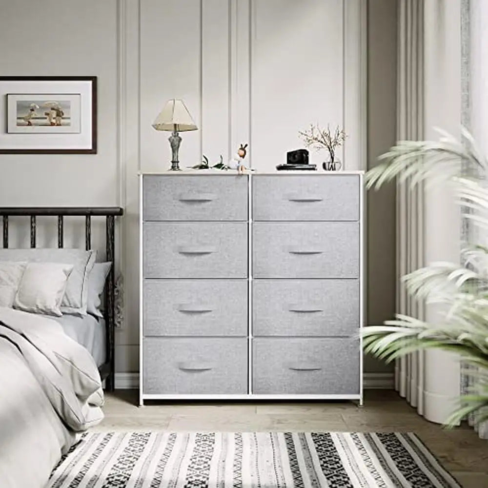 8-Drawer Fabric Dresser