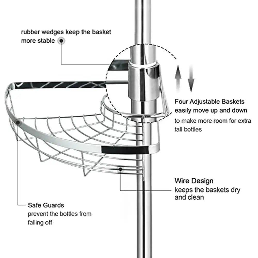 Adjustable Shower Caddy