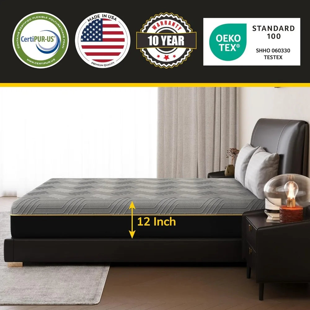 12 Inch Queen Mattress