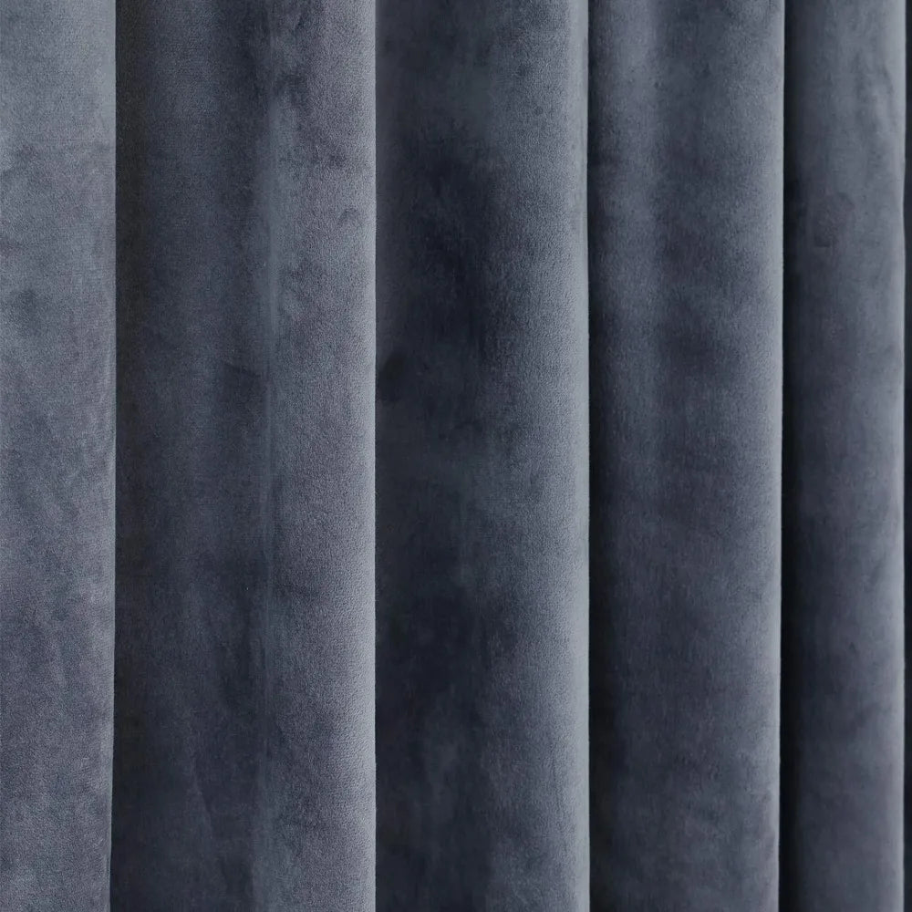 Blackout Velvet Curtains Set