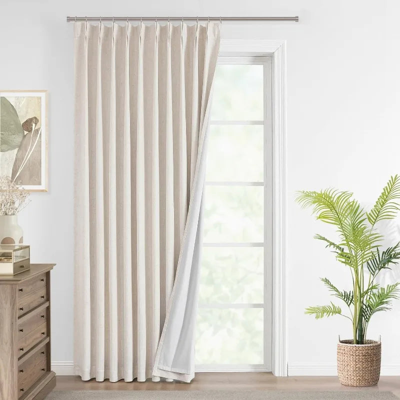 Pinch Pleated Full Blackout Curtains