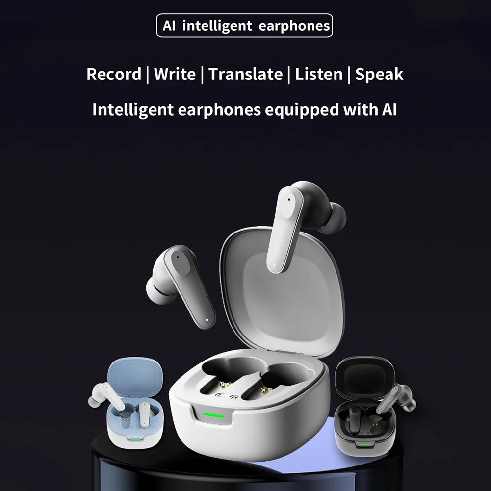 Intelligent AI Translator Earbuds