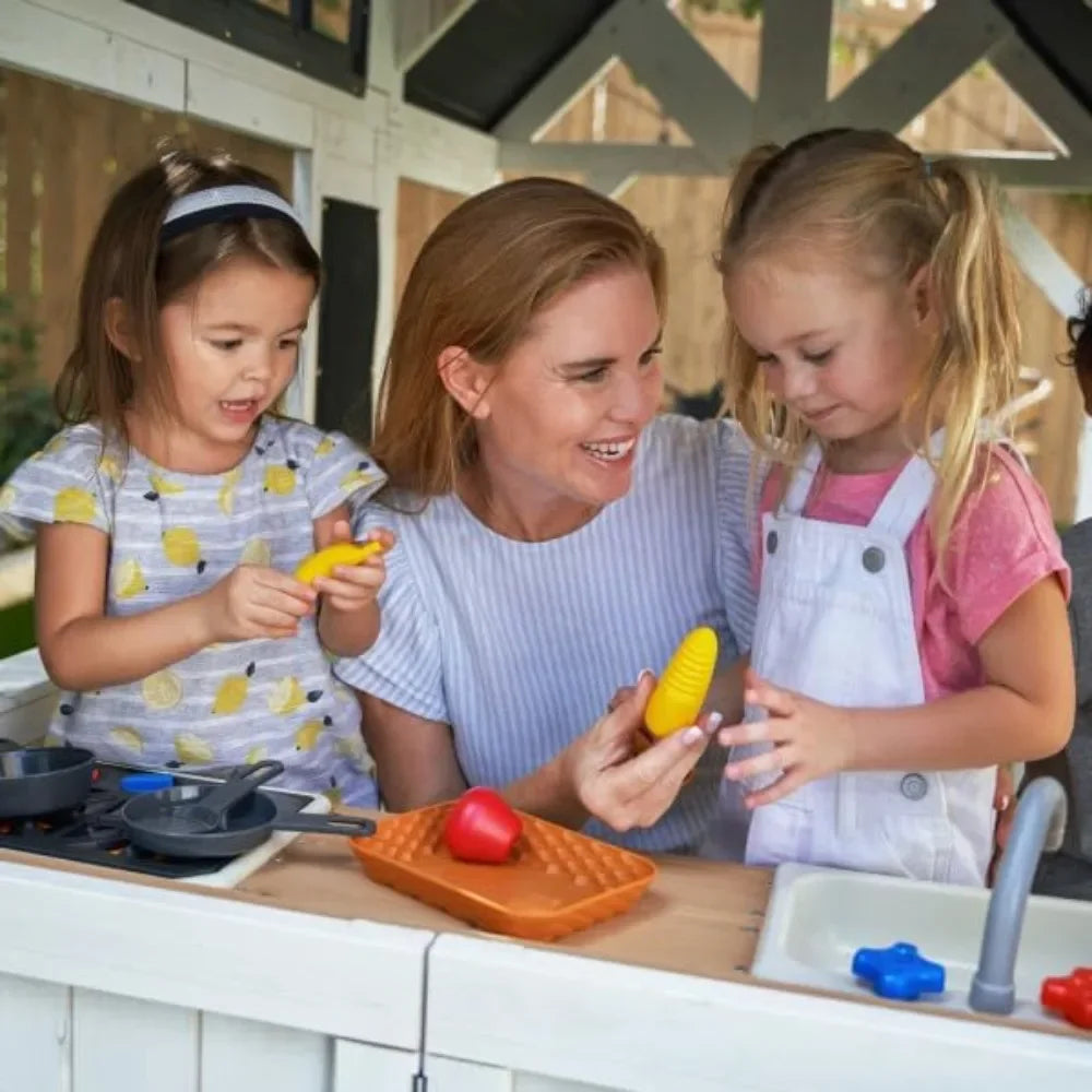 Outdoor Wooden Playhouse