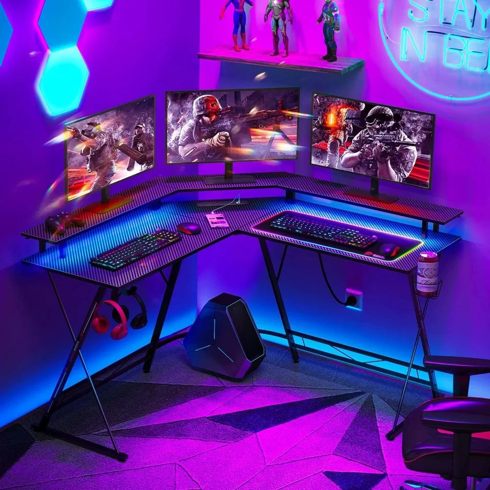 L-Shaped Gaming Desk