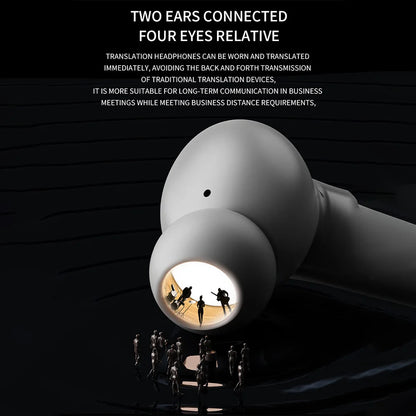 Intelligent AI Translator Earbuds