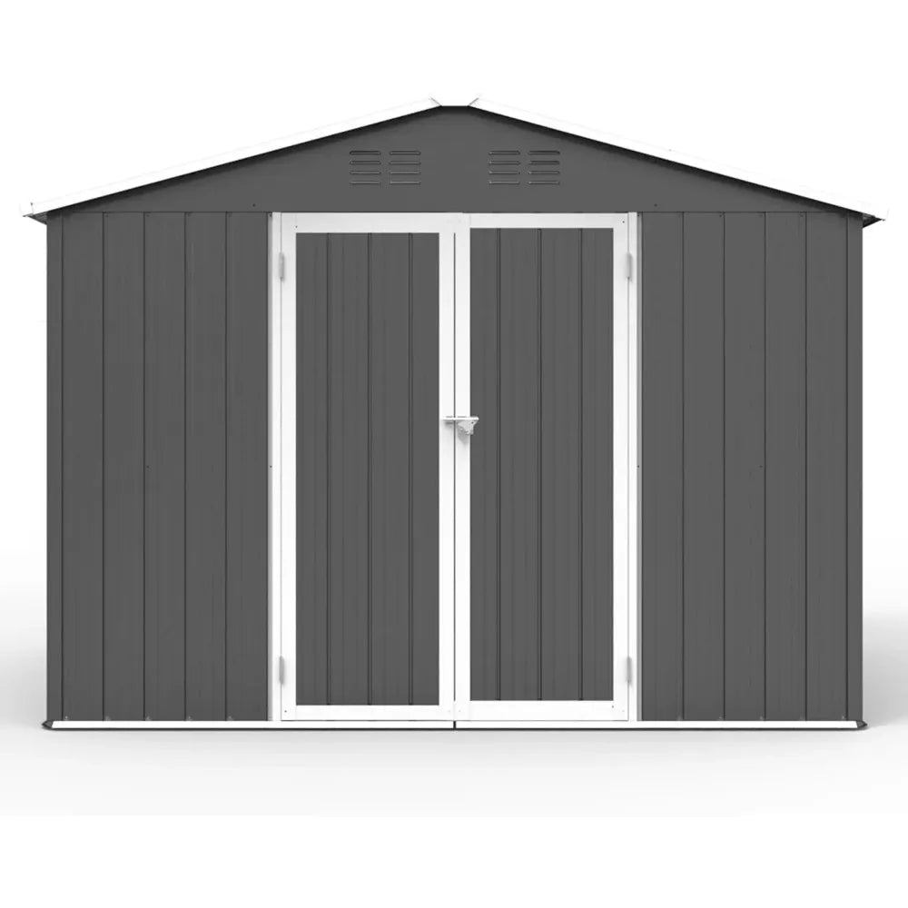 Metal Outdoor Storage Shed 8 x 6 FT