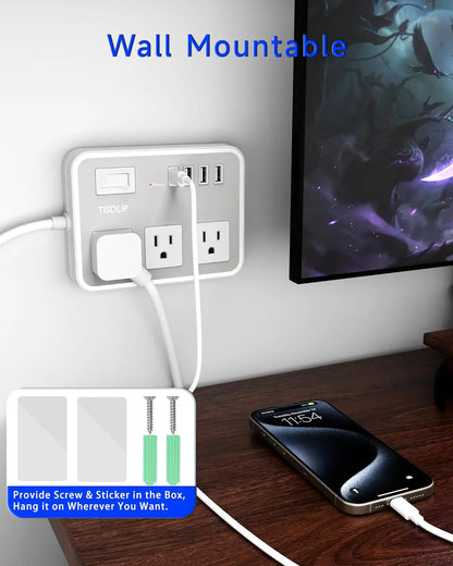 3 Way Power Strip