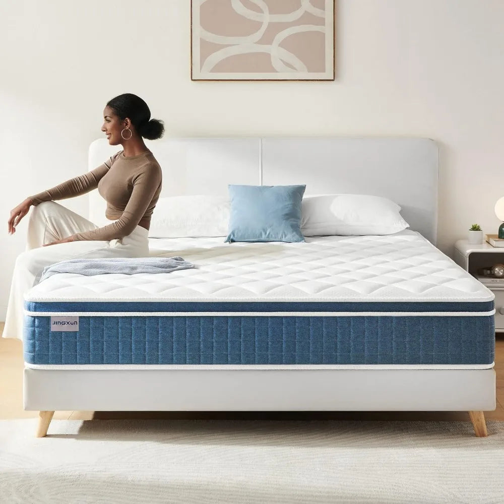 12 Inch Hybrid Gel Memory Foam Mattress,