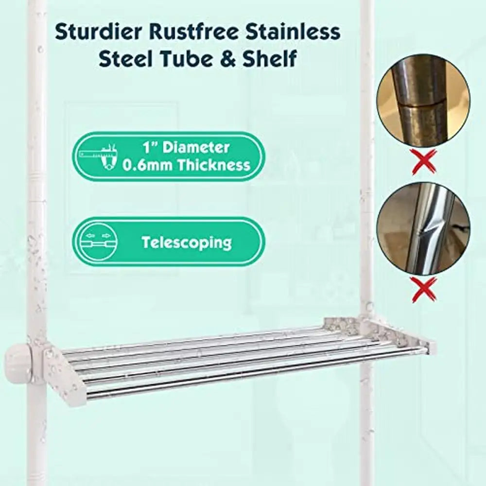 4 Tier Over Toilet Organizer