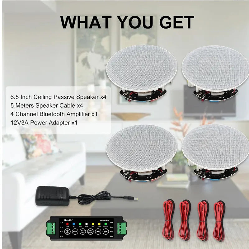 Bluetooth Ceiling Speaker System