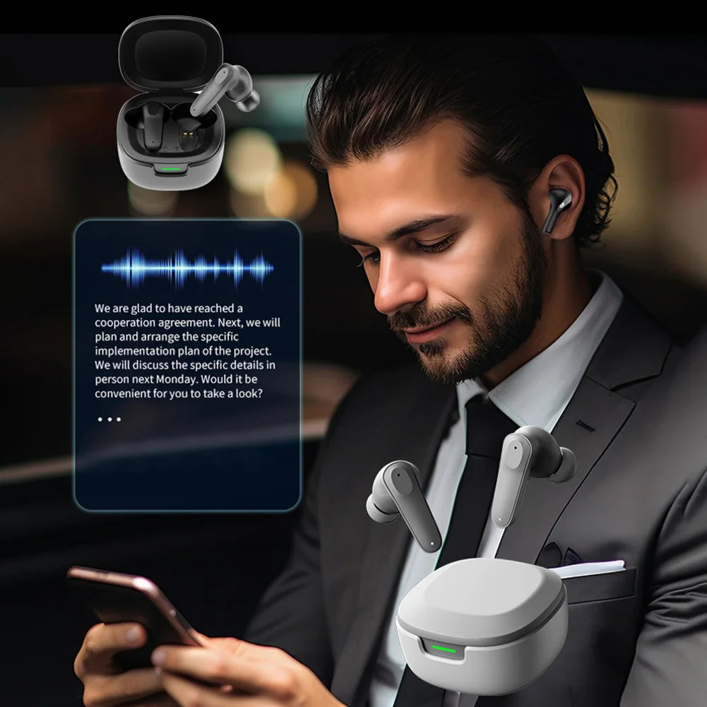 Intelligent AI Translator Earbuds