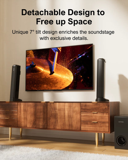 Detachable Bluetooth Soundbar System