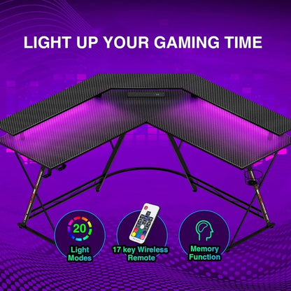 L-Shaped Gaming Desk