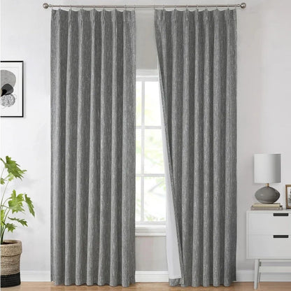 Pinch Pleated Full Blackout Curtains