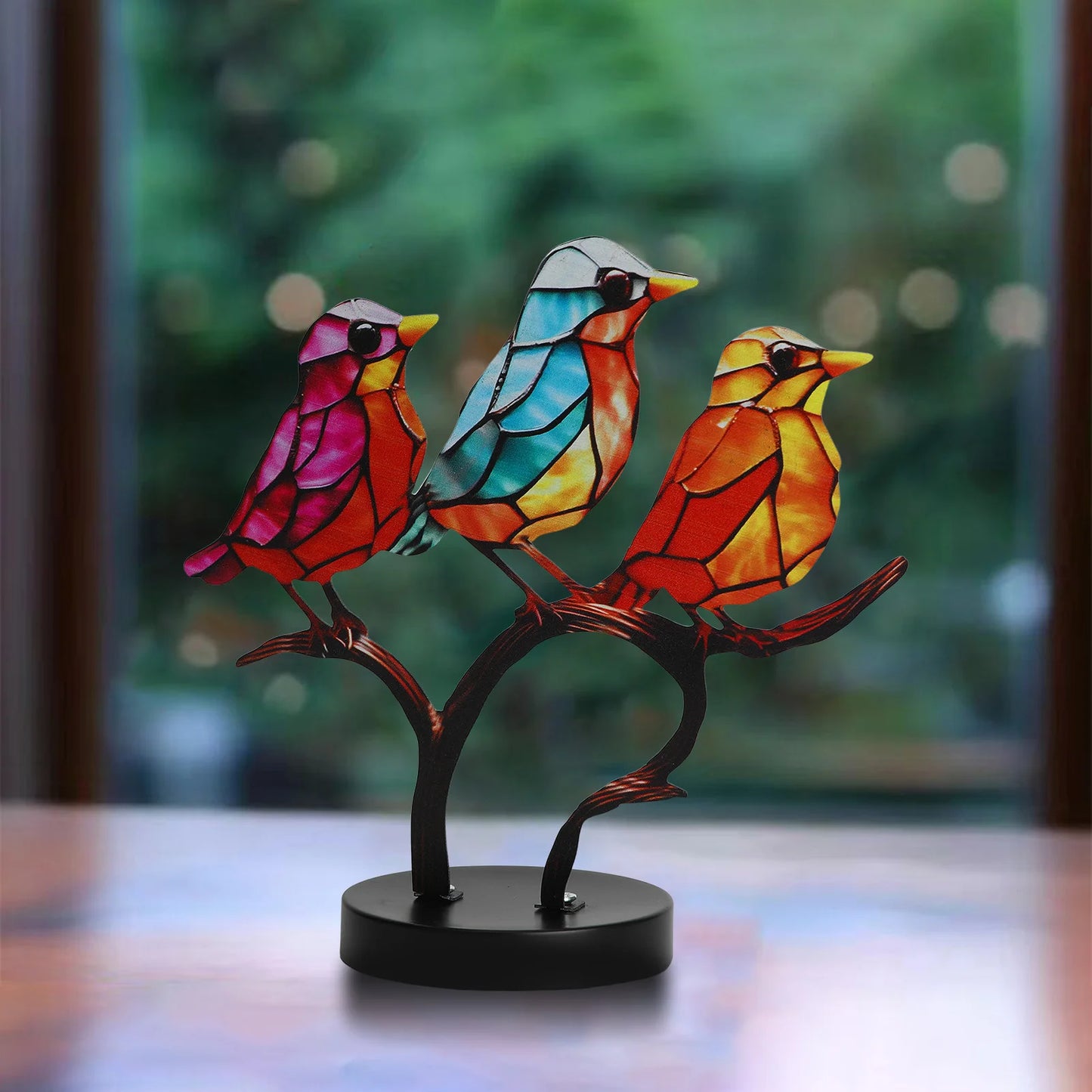 Metal Bird Sculpture Ornaments