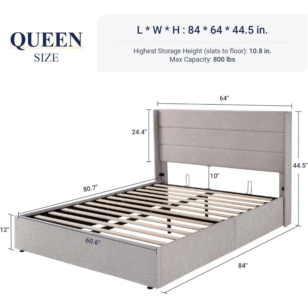 Lift Up Storage Bed