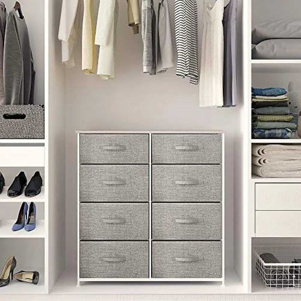 8-Drawer Fabric Dresser