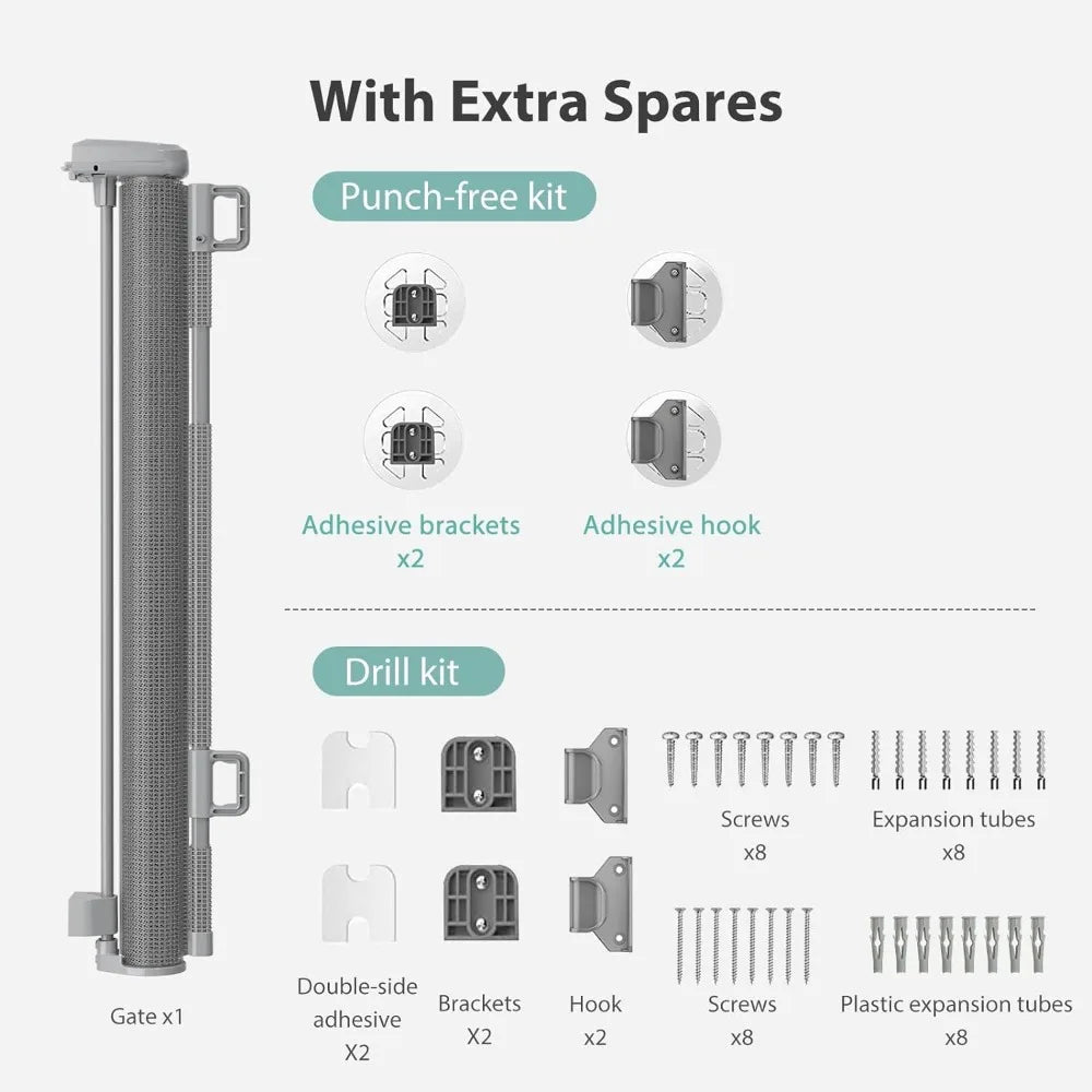 Baby Gates Retractable