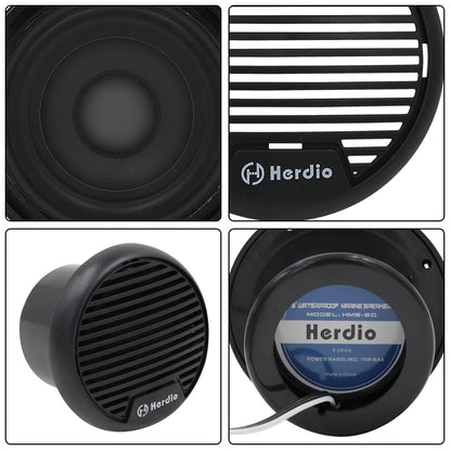 140W Marine Waterproof Stereo Speaker System