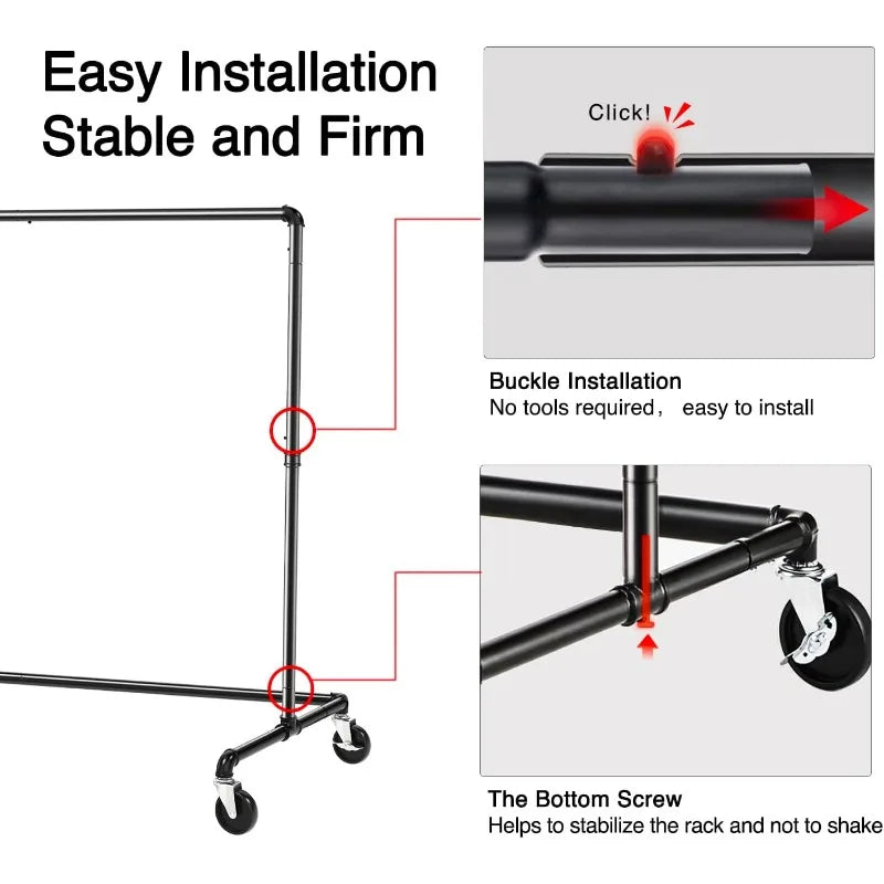 Heavy Duty Clothes Rack