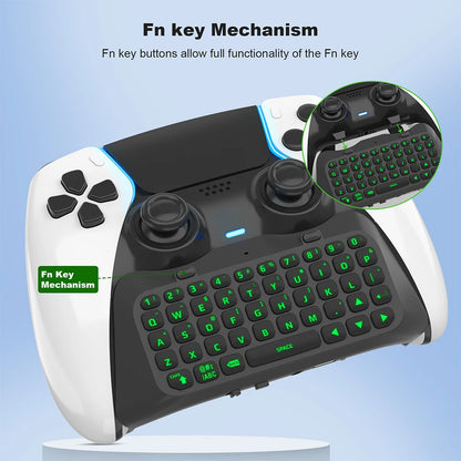 Wireless Keyboard Controller for Sony PS5