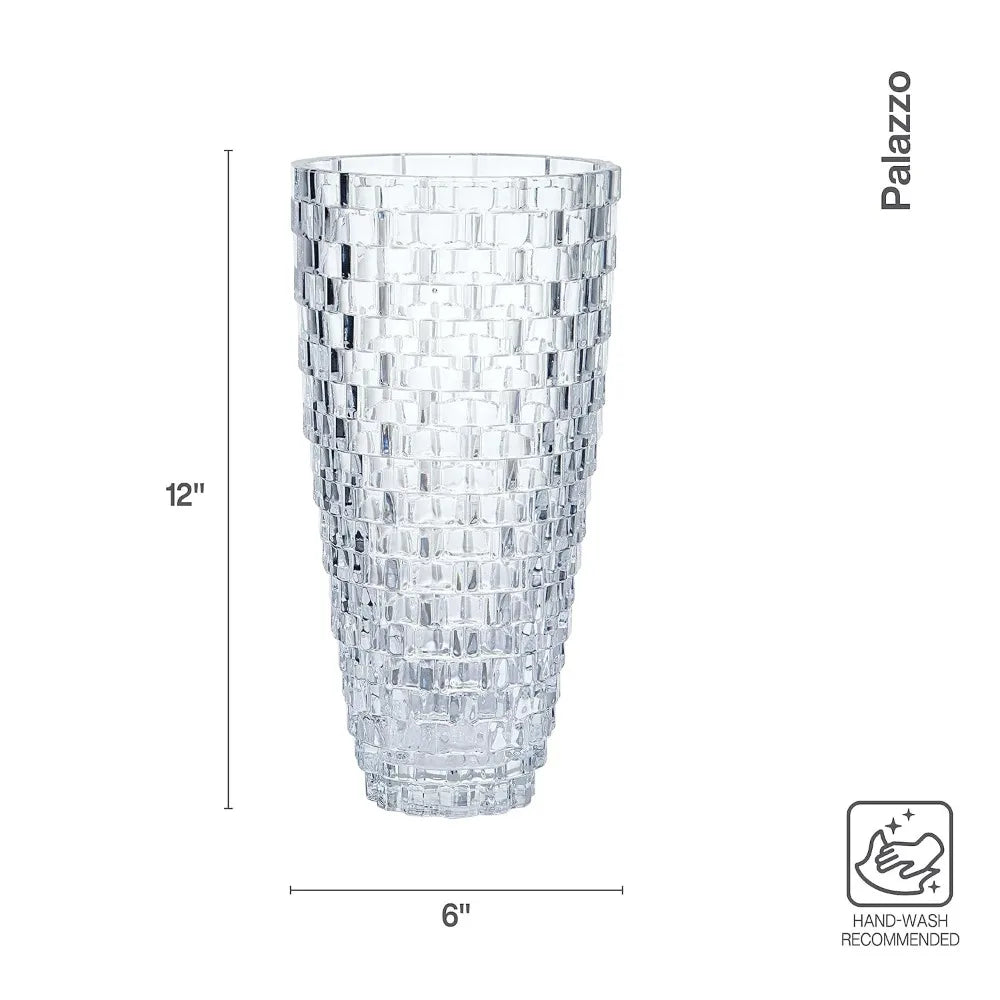 12-Inch Crystal Vase