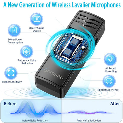 Wireless Lavalier Microphone for Cell Phone