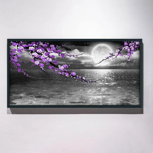 Large Purple Wall Art