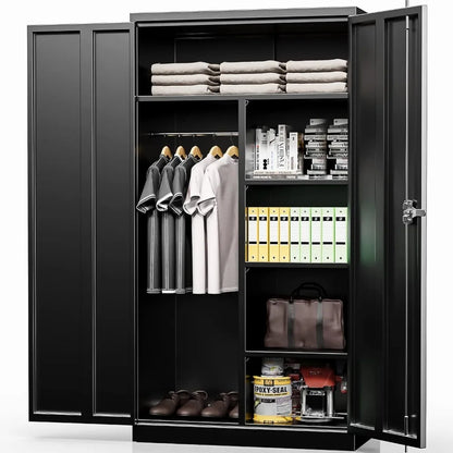 72' Metal Storage Cabinet