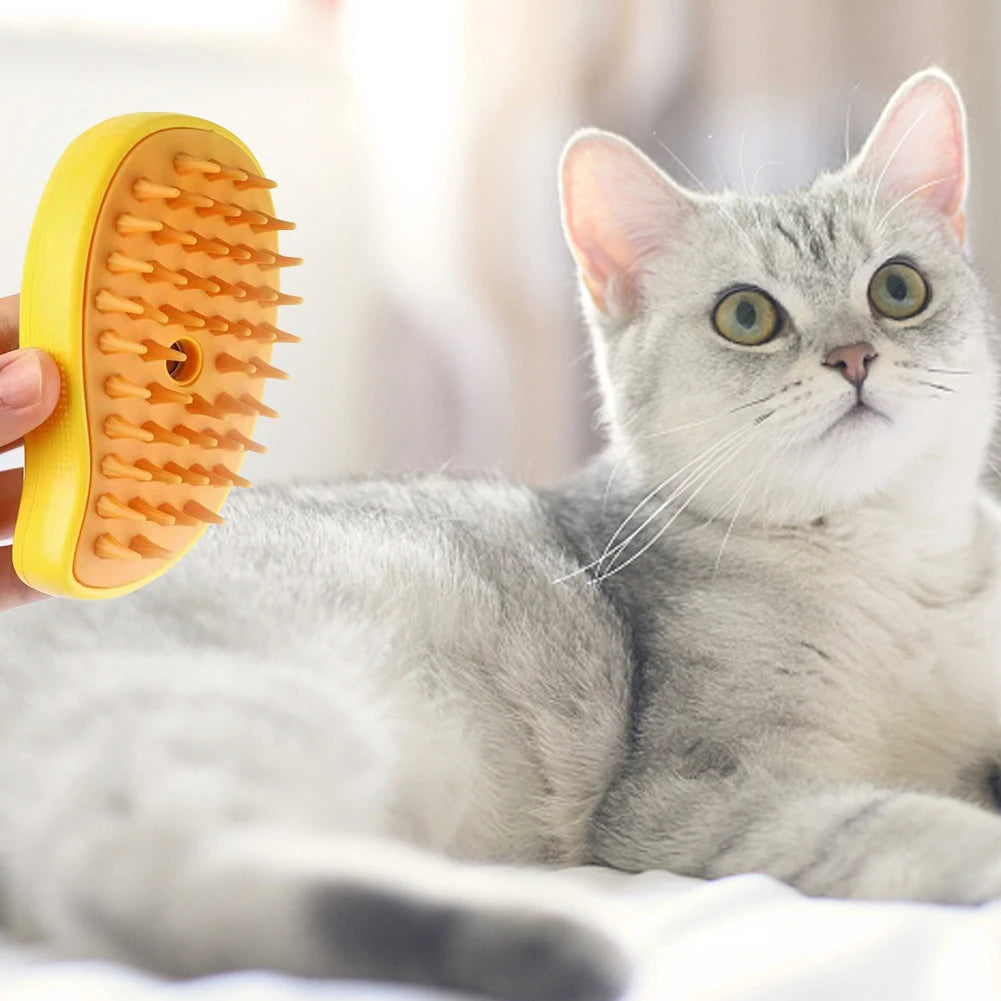 3 In 1 Cat Steamy Brush