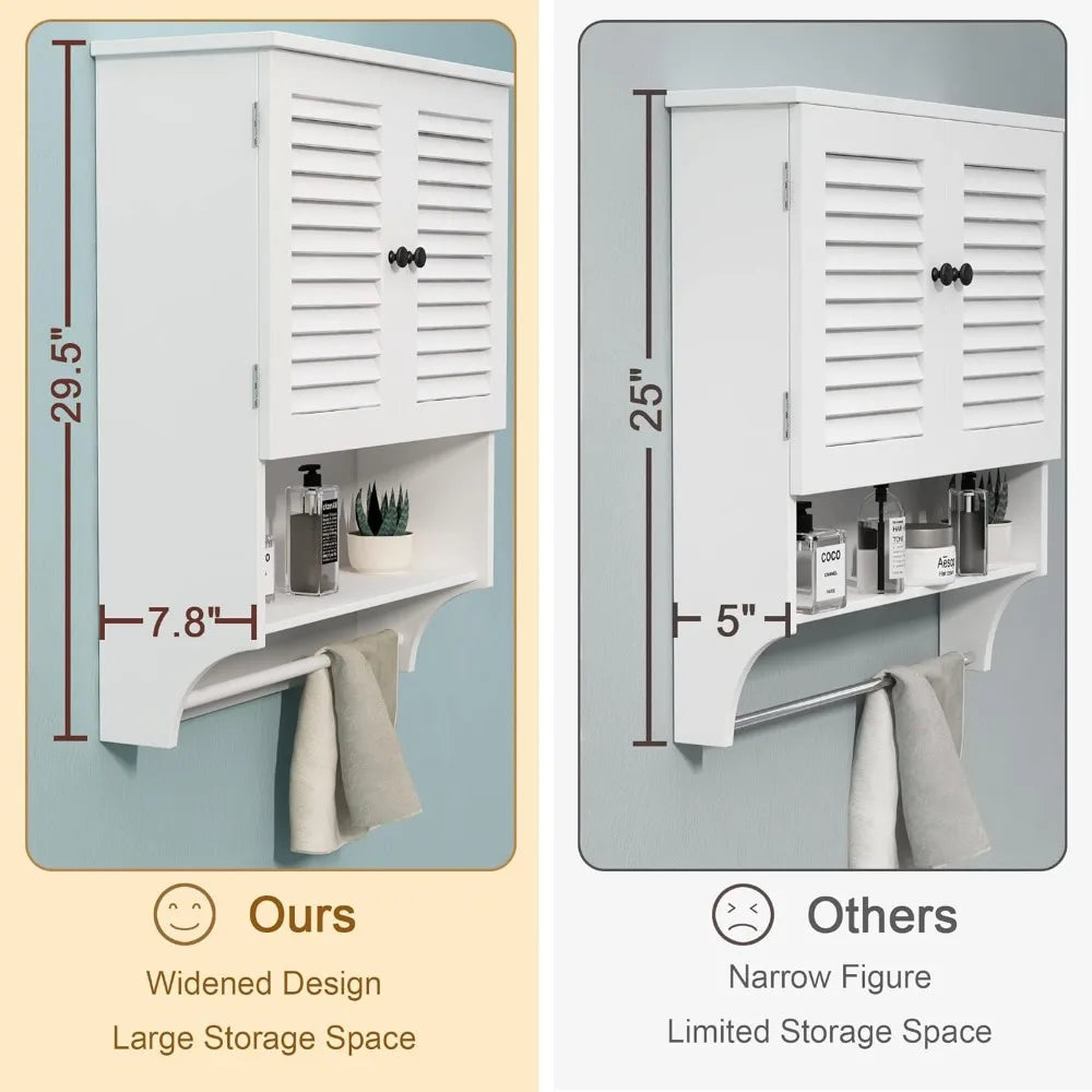 2 Door Hanging Medicine Cabinet