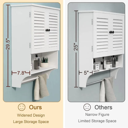 2 Door Hanging Medicine Cabinet